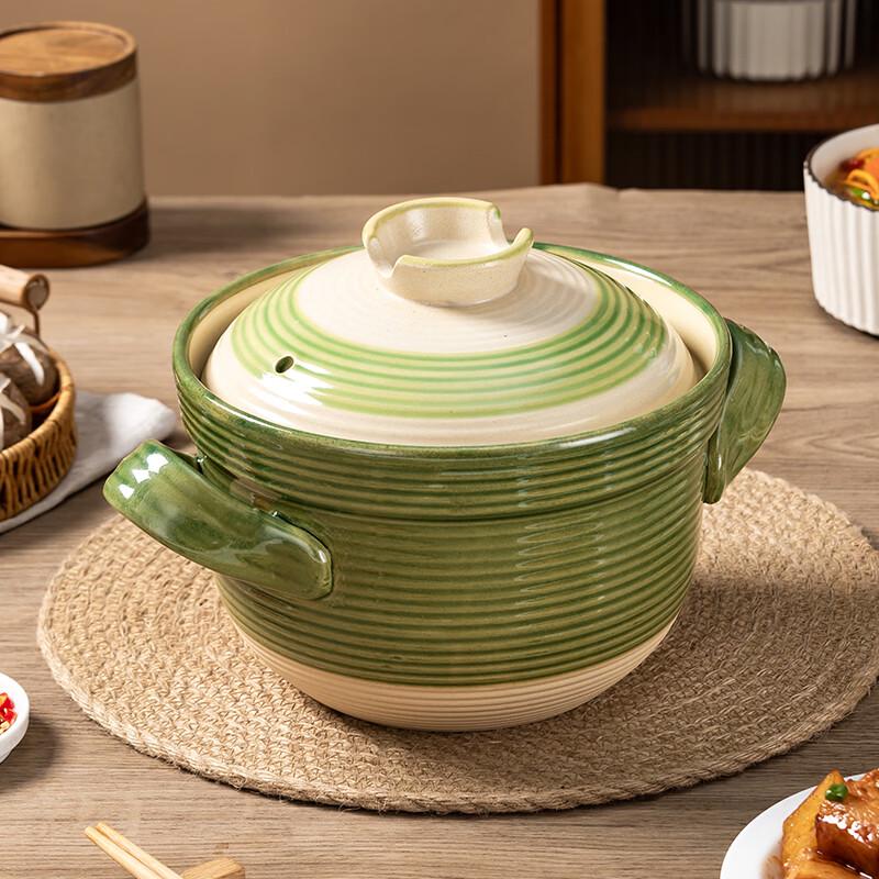 Uchino Japanese Ceramic Casserole with Double Lid