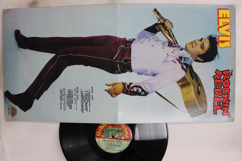 LP Record ELVIS PRESLEY - Rockin Rebel GA250 GOLDEN ARCHIVES 1978 US Rock Used