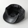 Reck Hatter Echtes Leder Schiebermütze Lamm Größen Wintermütze, Herren, Leder, RH-510, Schwarz, Verfügbar, Frühling, Herbst,
