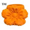 Cute Aesthetic Desk Decor Satin Flower Pen Holder, Petal Design Organizer, Durable Unique Floral Accessory PLA Desktop Storage Container, for