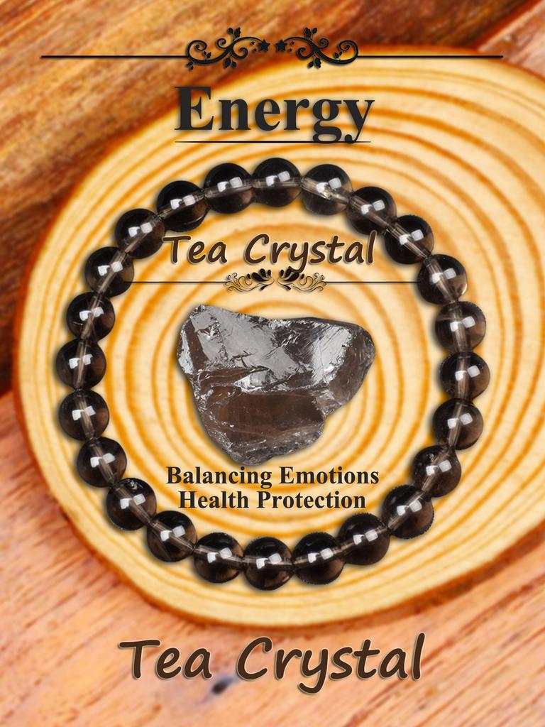 Real Natural Labradorite Stone Bead Bracelet Men Women Vintage Black Flash Stone Bracelet with Original Natural Crystal Gift