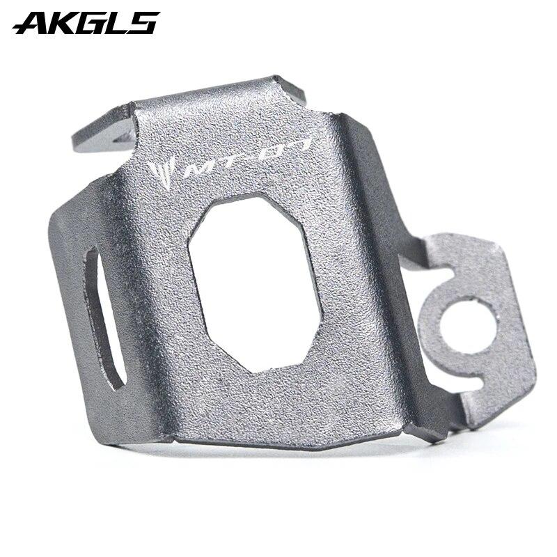 

Для Yamaha MT09 FZ-09 FZ09 MT09 07 10 MT07 FZ-07 FZ07 FJ-09 аксессуары задняя крышка бака для хранения тормозной жидкости защитная крышка MT07 titanium