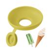 Silicone Drip-Proof PopsicleRack Ice Cream Stand Drip Free Ice Holder PopsicleTray Kids Handheld Ice Cream Holder