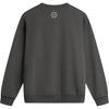 Li Ning Wade Series Buchstabenprint Sportlich Lässig Lockeres Sweatshirt Herren Sweatshirt Graphitgrau AWDU277-8