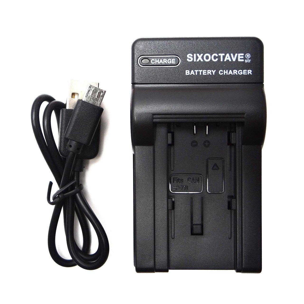 

Compatible USB Charger with both genuine and compatible for Canon iVIS including the HF HF HF HF HF HF HF HF HF and HF BP-709/BP-718/BP-727 чорний