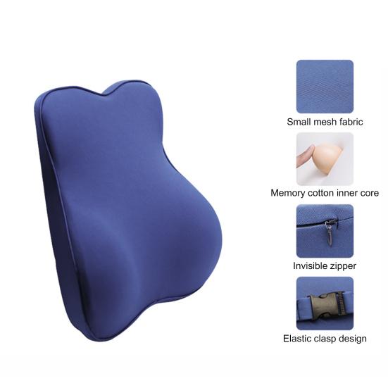 Zimní autopolštář Bederní opěrka Masážní opěrka Pas Polštář Kancelářské židle Sedák