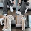 Womens High Waist Trousers For Winter Casual Wear Fashion