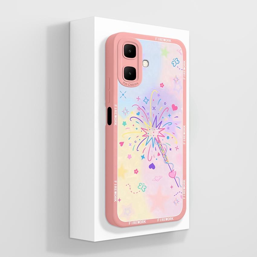 For Infinix Smart 10 7 9 8 Zero 30 40 Shockproof Silicone Bumper Phone Bags Fashion Astronaut Pattern Liquid Silicone Anti Slip Shell For Infinix Case