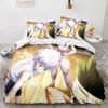 Fashion 3d Printing Anime Hunter × Hunter Bedding Set Single Twin Full Queen King Size Bed Set Adult Kid Bedroom Duvet Cover Set