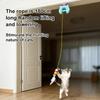 "2 Ropes Smart Door Hanging Electric Cat Toy New Auto Swing Feather Toy for Cat Teasing & Self Play"