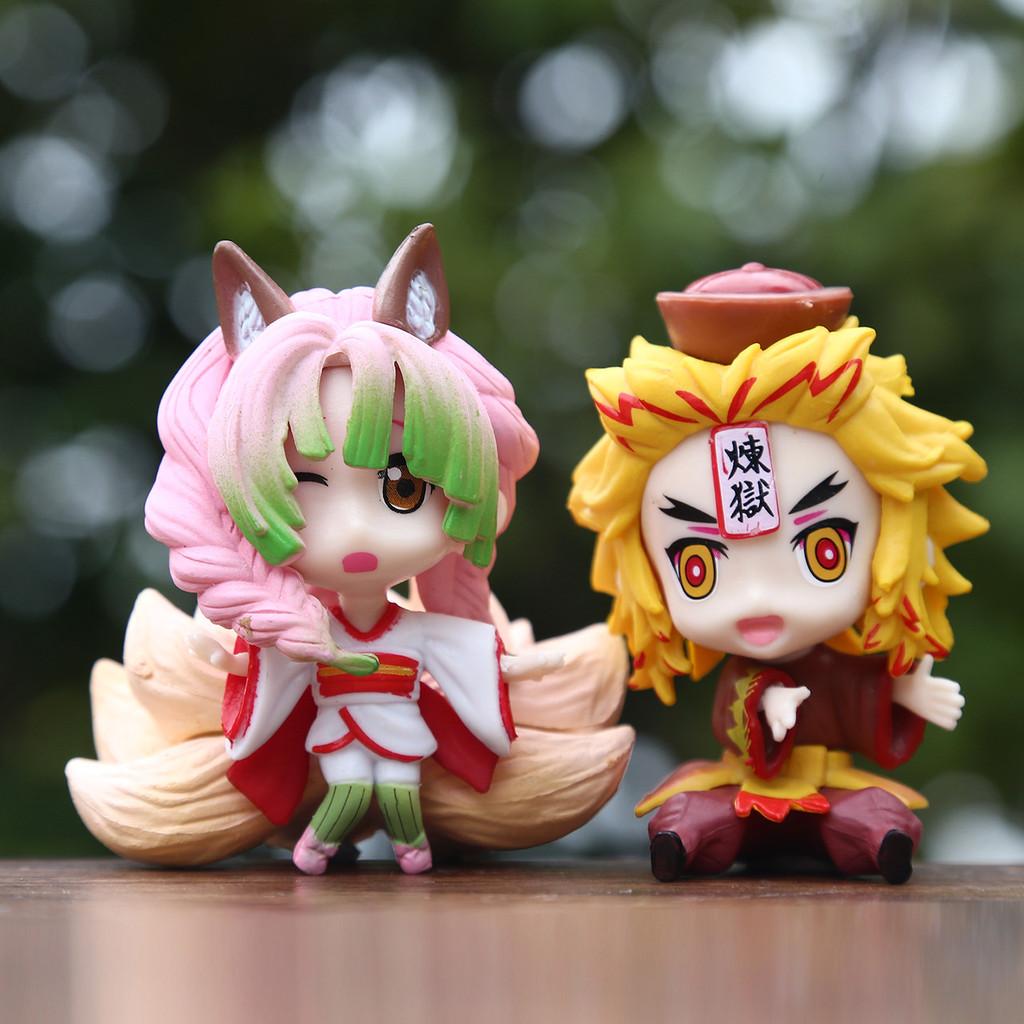 Demon Slayer: Kimetsu No Yaiba Anime Girl Pvc Figure Blind Box Toy For Collectors And Kids