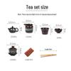 Haofeng Solid Wood Gongfu Tea Set