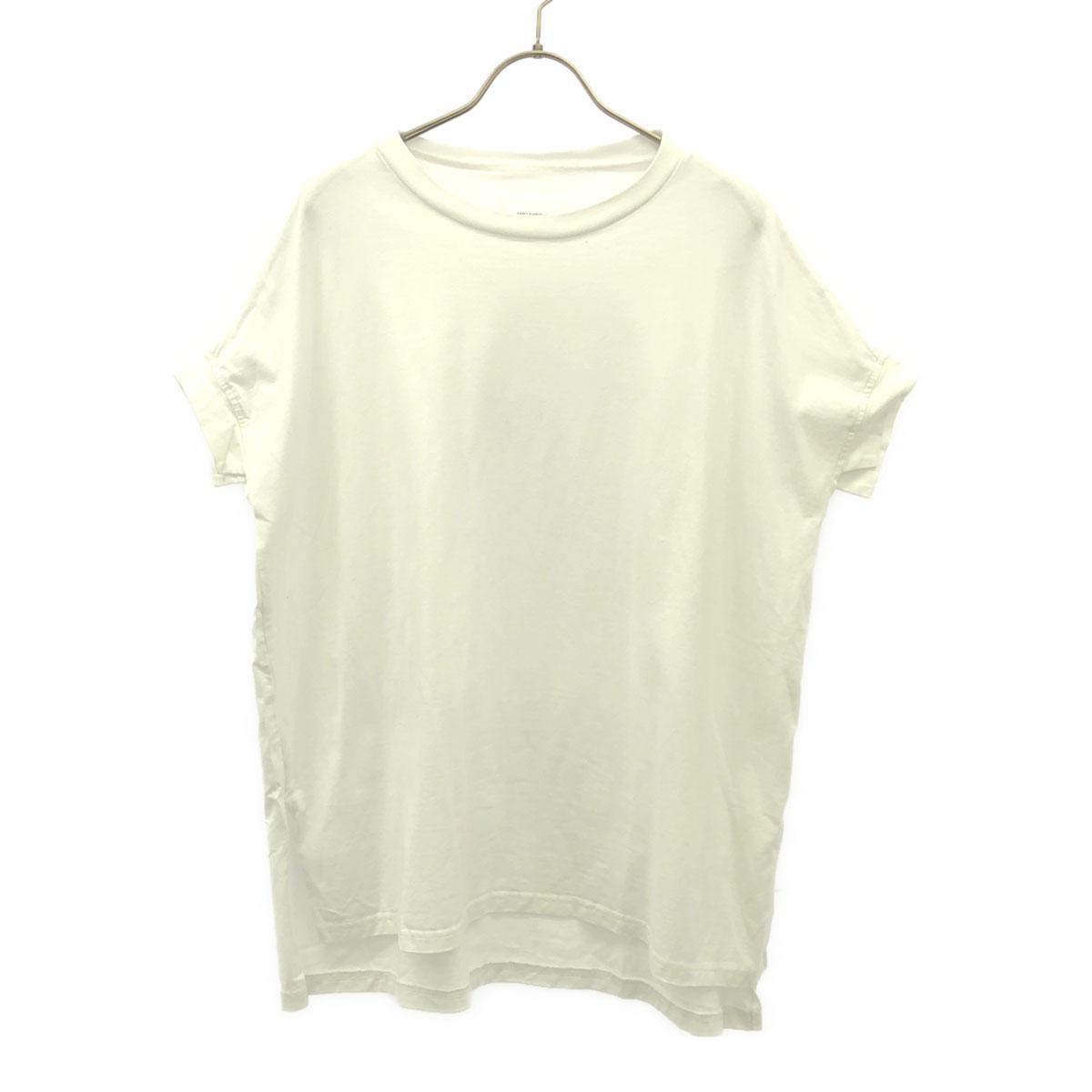 

MIDIUMISOLID сделано в Японии Футболка с коротким рукавом белая Мужская Б/У