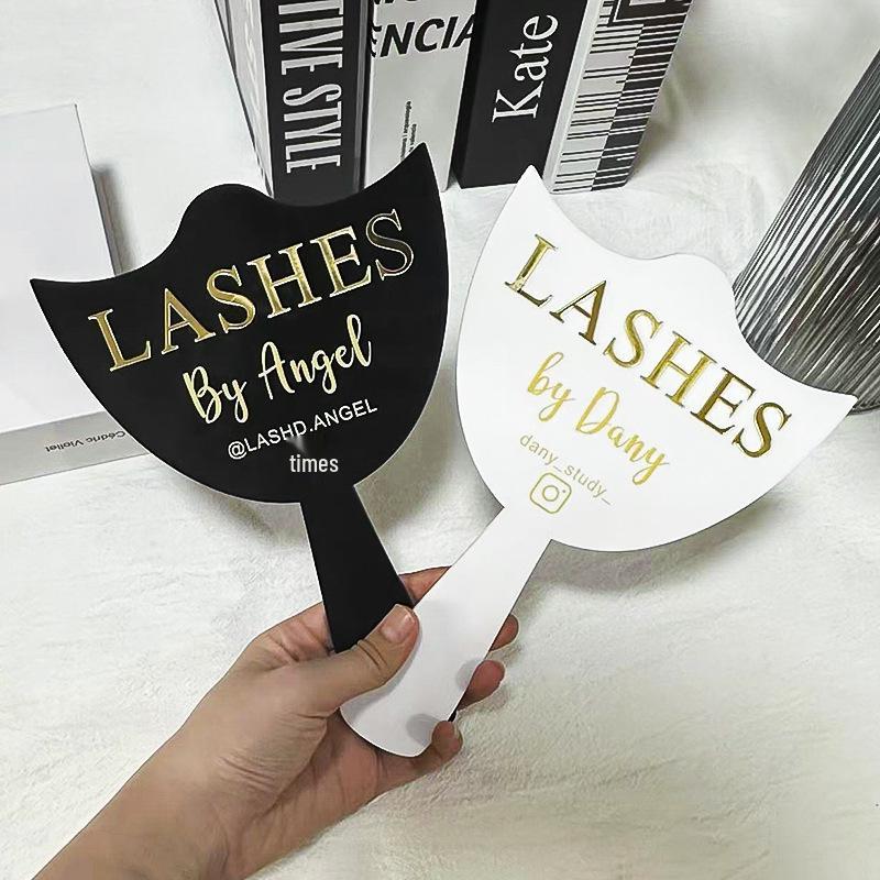 Acrylic Eyelash Photography Prop Card