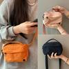 Fashion Macaron Square Bag Nylon Canvas Lightweight Casual Shoulder Messenger Phone Bag