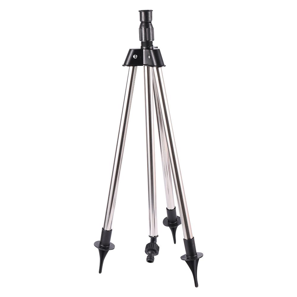 Stainless Steel G1/2" Adjustable Irrigation Tripod Sprinkle Garden Watering Irrigation Sprinkler Home Garden Watering Irrigation