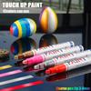 Marcador de Tinta de Grande Capacidade para Retoque de Carro Impermeável Resistente ao Desbotamento Caneta à Base de Óleo para Metal Pneu Madeira Secagem Rápida Caneta de Reparo para Inscrição em Pedra