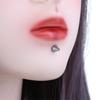 Men With Sticker For Women Ball Nose Ring No Piercing Jewelry Fake Lip Stud Eyebrow Stud Set