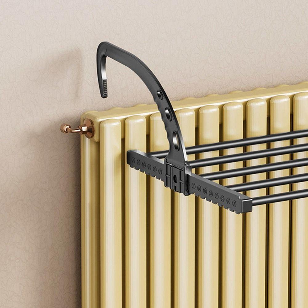 Carbon Steel Radiator Drying Rack Foldable Clothes Drying Rack  Laundry