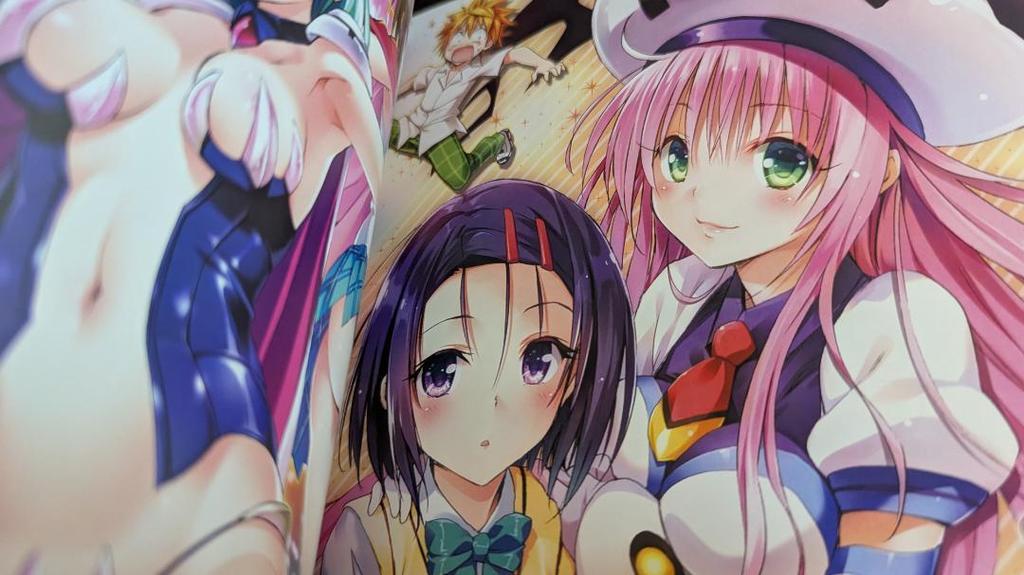 [USED] Tarot Card To Love-Ru Darkness Art Book Harlem Gold & Venus