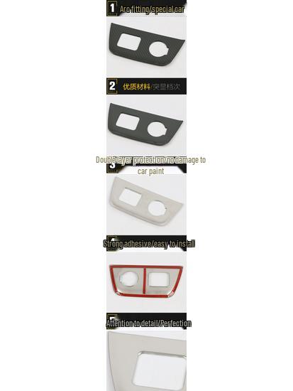 Trax Rear Trim & Tailgate Decorative Anti-Scratch & Bump Accessories for 19 Models