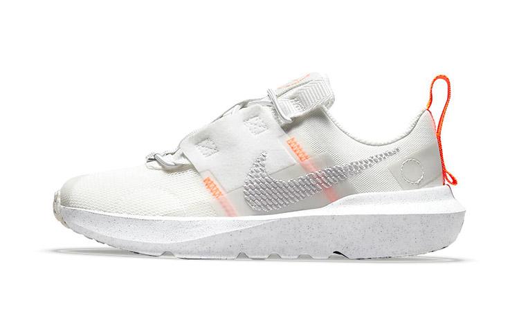 

Nike Crater Impact Slip Resistant Cushioning Abrasion Resistant Low top Sports Casual Shoes White Orange DB3552-100 28