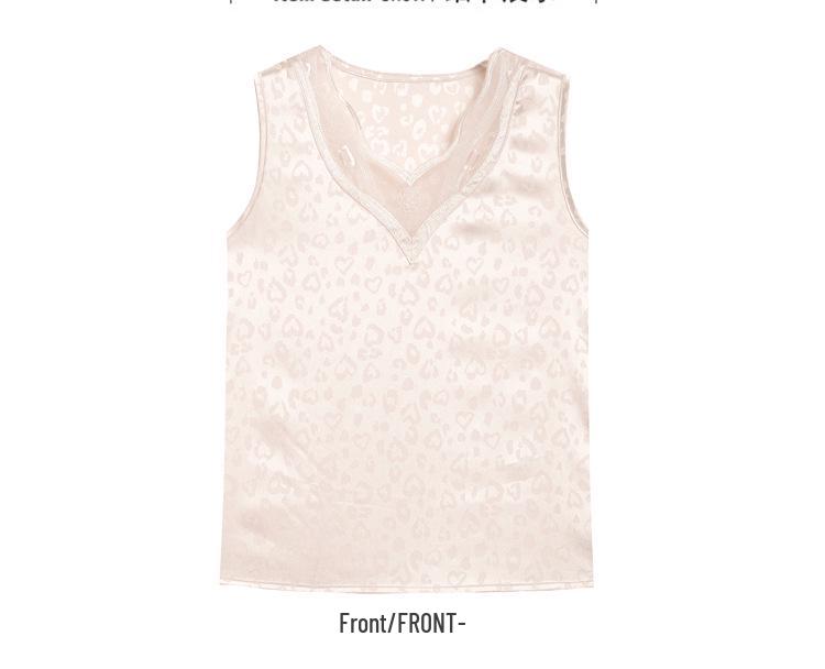 Women's Silk Satin Tank Top - Summer Style