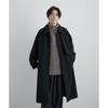 Junred Woolly Knit Cape Trench Light Size S Men's Coat, ANO82050, Gray,
