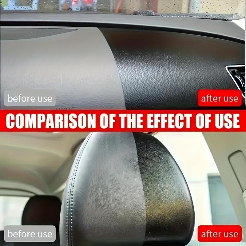 Automotive interior leather care cream, dashboard polishing, seat cushion refurbishment, used for automotive repair and interior care products