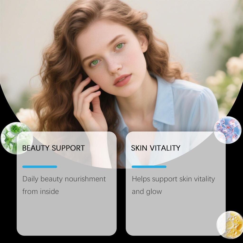 BUSHAID Collagen Capsules: Care for Skin, Hair, Nails, Joints