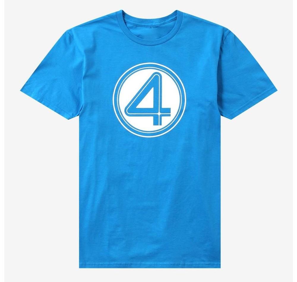 Marvel The Fantastic Four First Steps Logo Shirt Sz S-5XL Adults Kids Family Tee Unisex T-Shirt