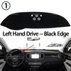 Dashboard Cover Dash Board Pad Carpet Dashmat Anti-UV Mats for KIA Sorento UM 2015 2016 2017 2018 2019 Prime R Sunshade Carpet