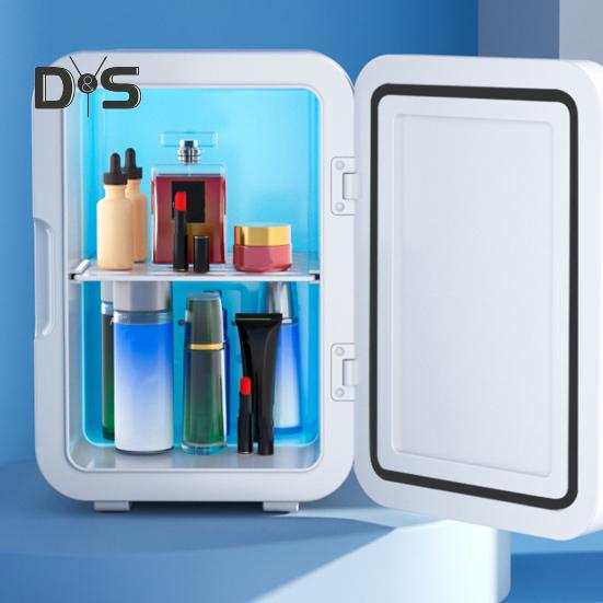 6L mini chladnička Multifunkční dóza na nápoje Úspora energie Tichý provoz Přenosná kompaktní stolní chladnička