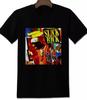 HEISS NEU Slick Rick SCHWARZes T-Shirt kurzärmelig Alle Größen S bis 5XL 3F91 Unisex T-Shirt