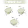 Adjustable Silicones Meal Box Foldable For Backpacks Purse Lunch Bags Freezers Safe And Nontoxic Materials