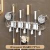 Wall-Mounted Suction Cup Mop Holder