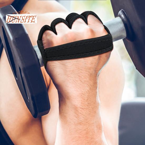 2 stk Fitness Grips Pads, Lifting Pads, Slitasjebestandig, Pustende, Vektløfting, Cross Fitness, Palm Guards Grips Pads