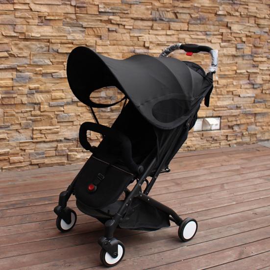Pram Canopy Adjustable Sun Protection Elastic Stroller Sunshade Cover for Baby Accessories