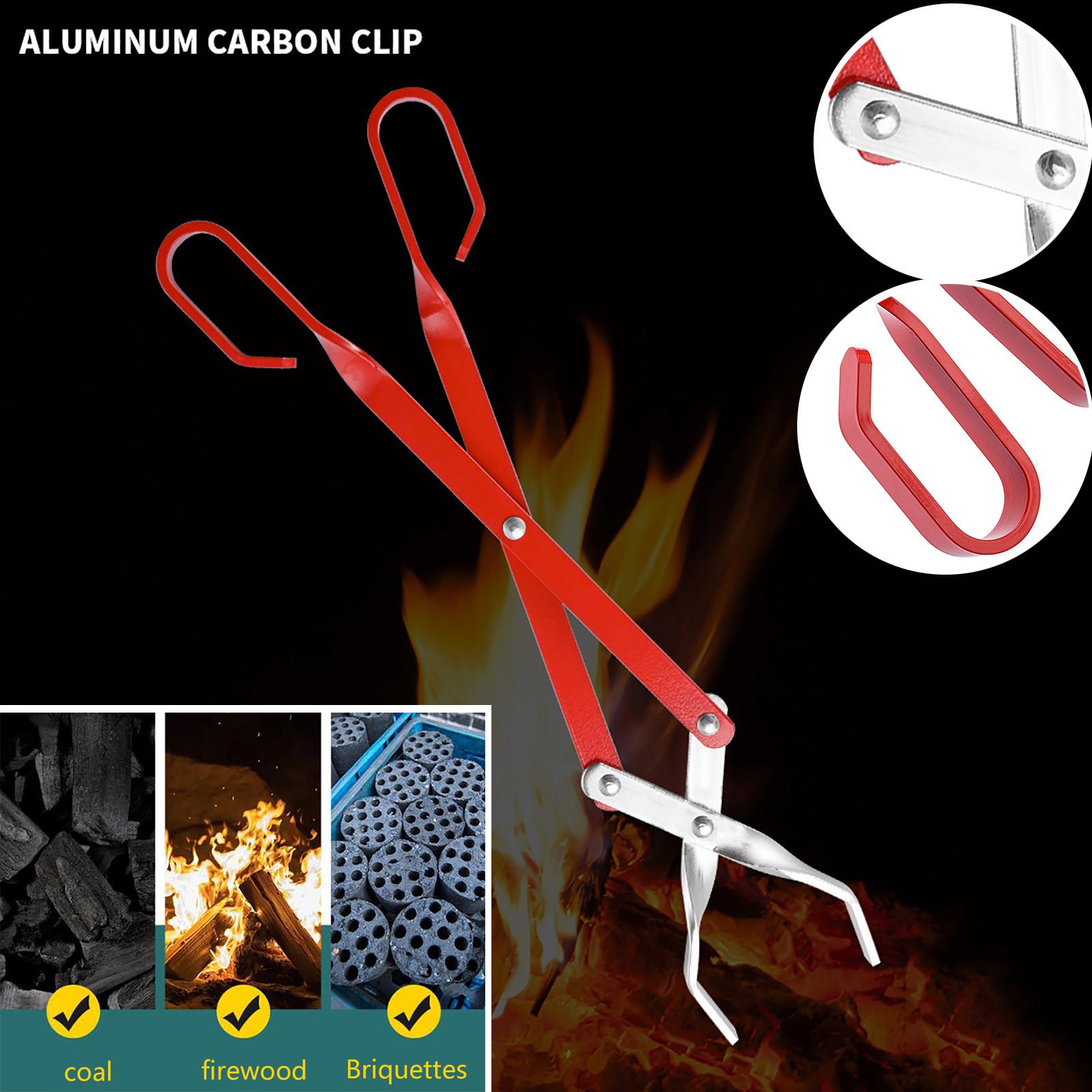 

Уличный инструмент для барбекю из нержавеющей стали, плоскогубцы для угля