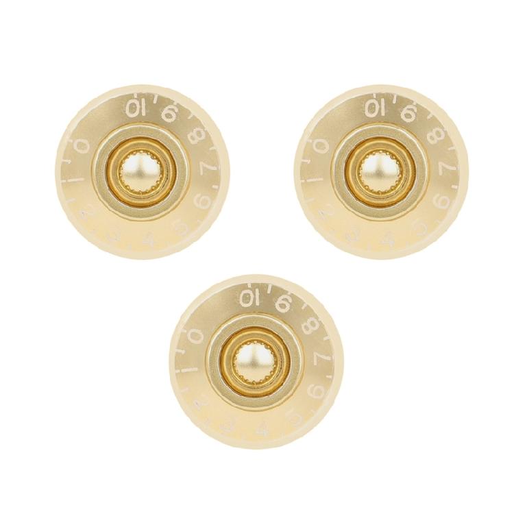 Set of 9 Guitar Knobs Bass Control Knobs ABS Texture for Easy Replacement and Volumes Adjustment in Electric Instruments