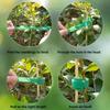 100PCS Plant Support Clips, Reusable Garden Plant Ties for Tomatoes, Cucumbers, Vines and Flowers