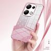 For Xiaomi Redmi Note 13 Pro 4G/Poco M6 Pro 4G Electroplating Shell Gradient Glitter Slim-Fit TPU Cell Phone Cases