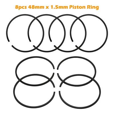 8pcs Piston Ring For Husqvarna 61 365 261 262 162 165 265 Jonsered 625 630 Chainsaw Spare Part 48mm X 1.5mm