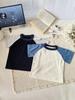 Kids' Hollow Knit Raglan Short Sleeve Top 2026