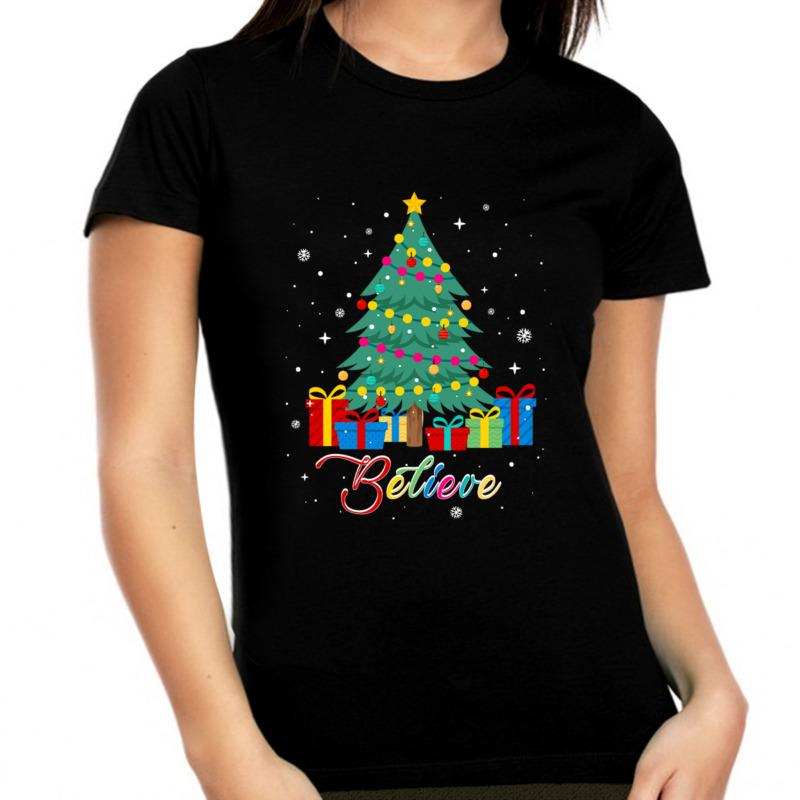 Women Christmas Men Soft Mens Tee 