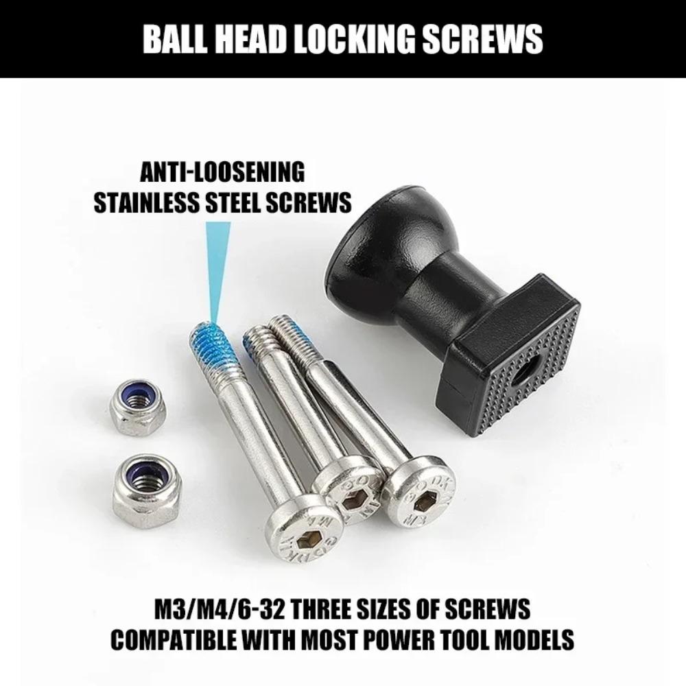 Portable Power Tools Quick Hanging Hooks Electric Drill Power Tool Quick Release Drill Portable Storage Self-Locking M3/M4/6-32