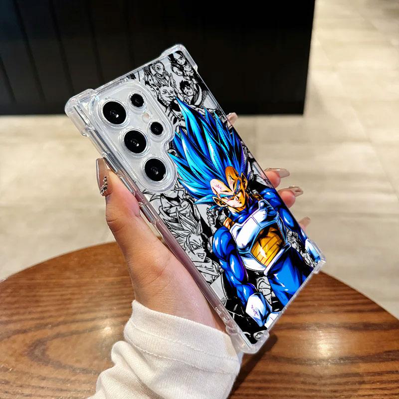 Dragons Balls Goku Vegeta Super Saiyan Phone Case For Samsung Galaxy S25 S24 FE S26 S23 S22 S21 S20 Ultra S26 Plus S25 FE Cover