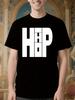 Vintage 90s Hip Hop Tshirt - Bold HIPHOP Graphic Tee