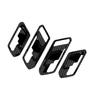 For Chevrolet Colorado  2024 ABS Black Inner  Door handle Bowl Cover Trim Interior Decoration Mouldings interior Accessories