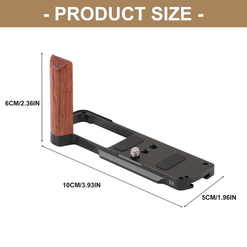 Digital Camera Mounting Plate For X-E5 Camera Lightweight Design Aluminum Construction Tripods Compatibility